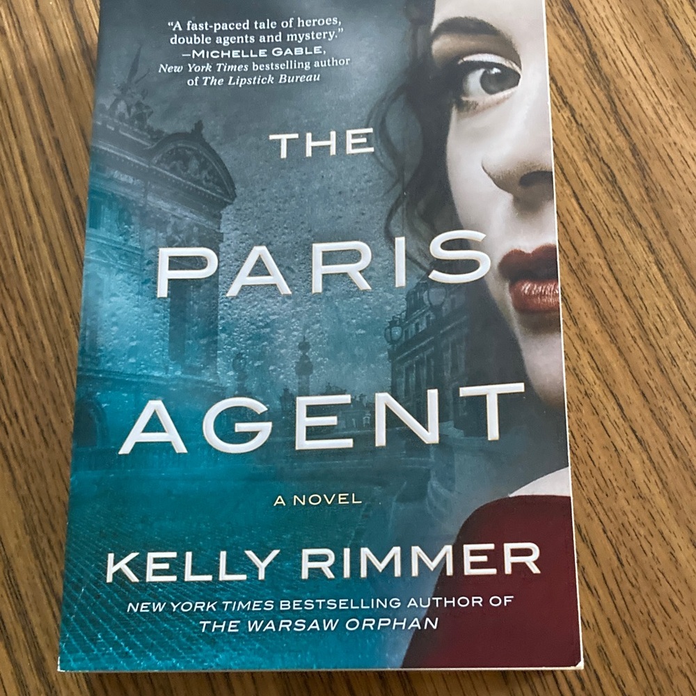 The Paris Agent by - Blue Cover